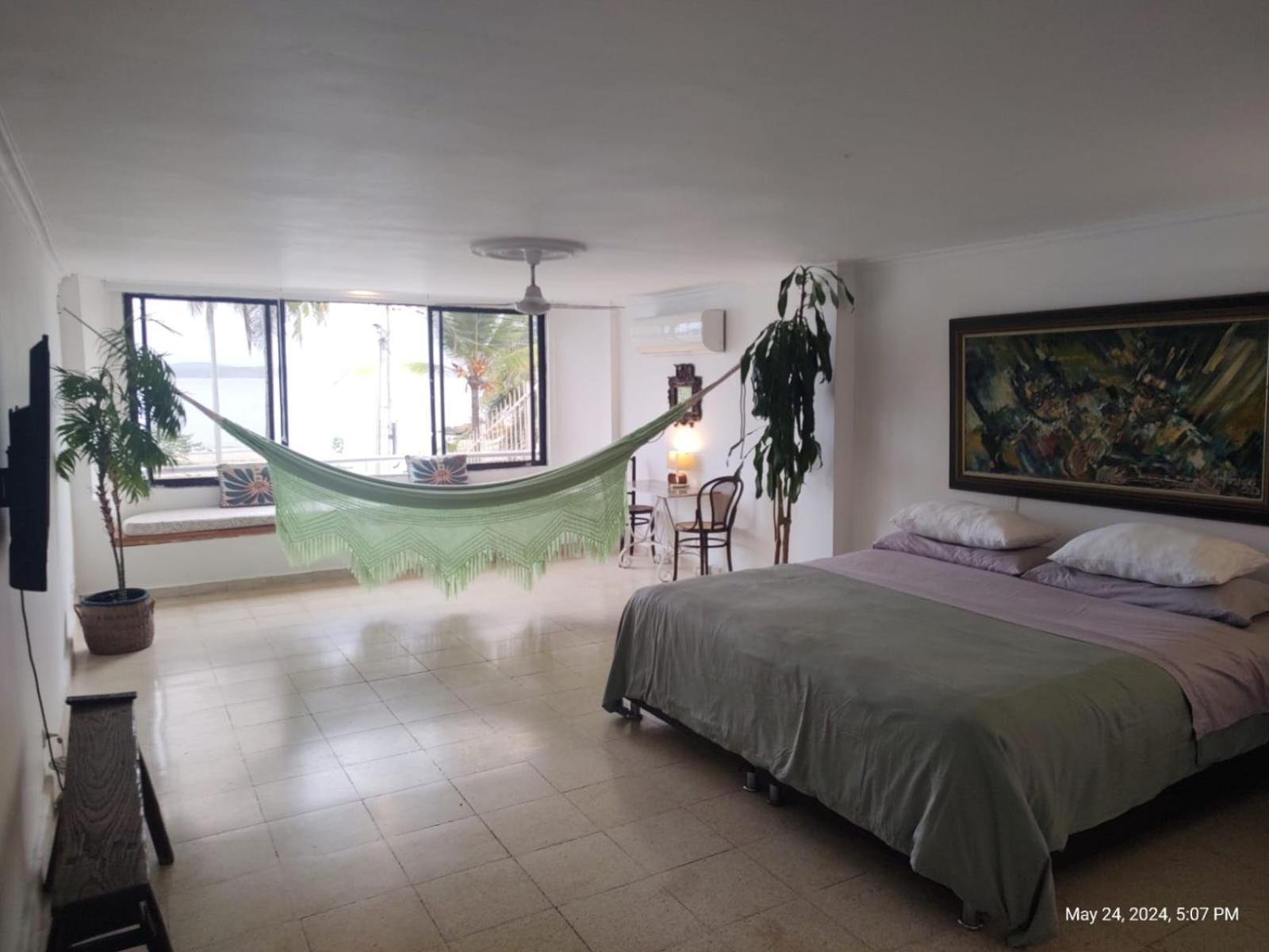 Habitacion De Lujo En Hermosa Casa Frente Al Mar Daire Cartagena Dış mekan fotoğraf