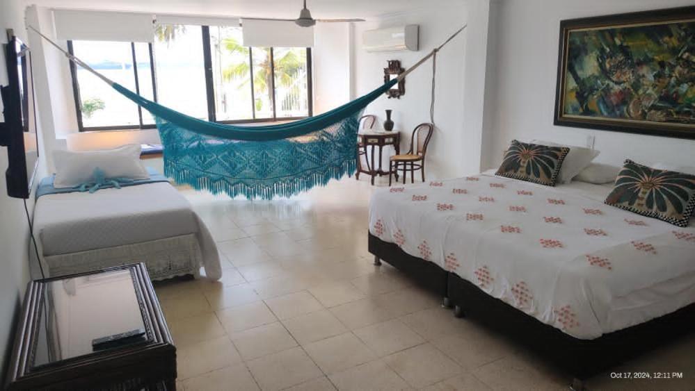 Habitacion De Lujo En Hermosa Casa Frente Al Mar Daire Cartagena Dış mekan fotoğraf